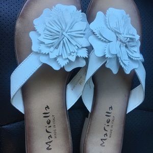 AVAILABLE to purchase! Mariella flower sandals